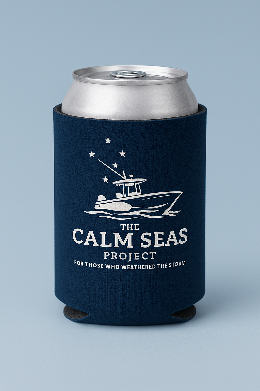 Calm Seas Project coozie